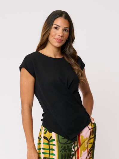 Foil  - Look Sharp Top - Midnight
