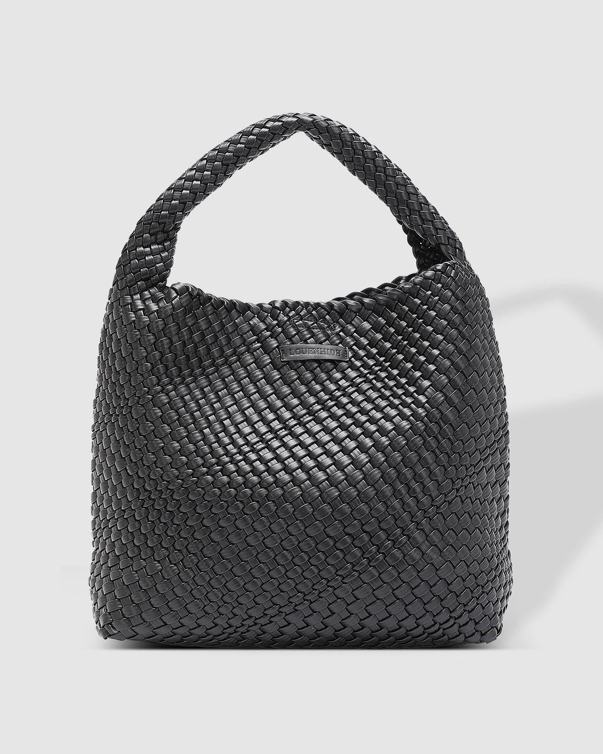 Louenhide - Gabby Woven Shoulder Bag - Black