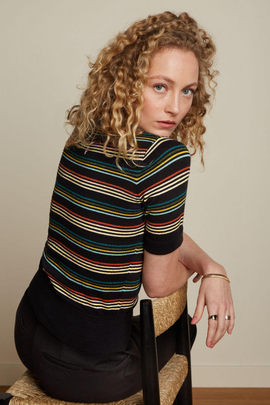 King Louie - Square Top - Lurex Riera Stripe