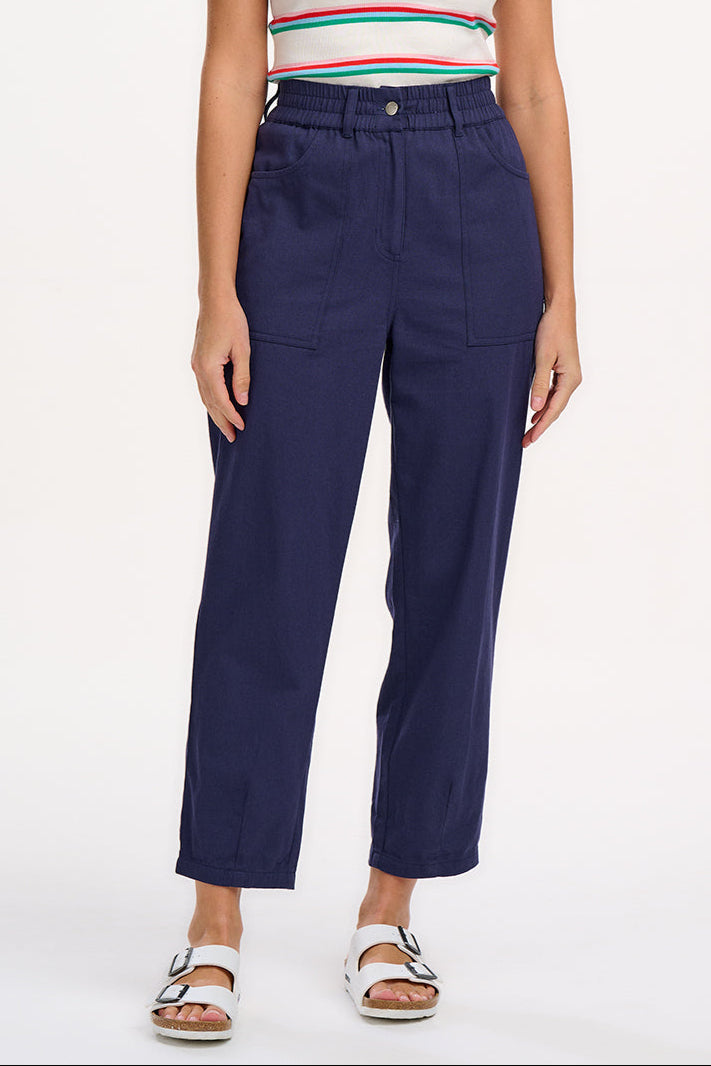 Sugarhill - Rowan Trousers - Navy, Triple Star