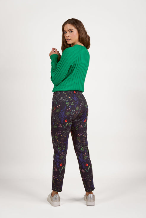 Vassalli -  Skinny Leg Ankle Grazer Pant - Halo