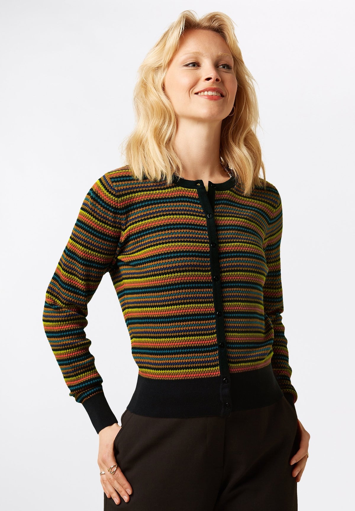King Louie - Cardigan Roundneck - Marielle