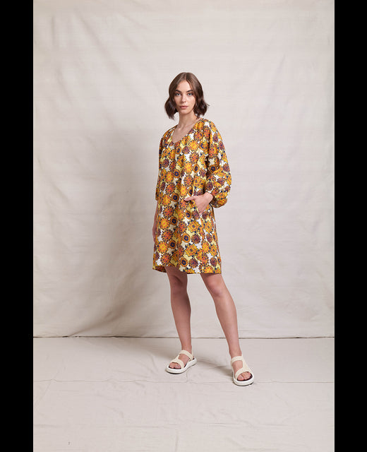 Neris - Short Story Dress - Marigold