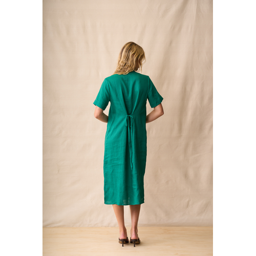Neris - Shiloh Dress - Malachite