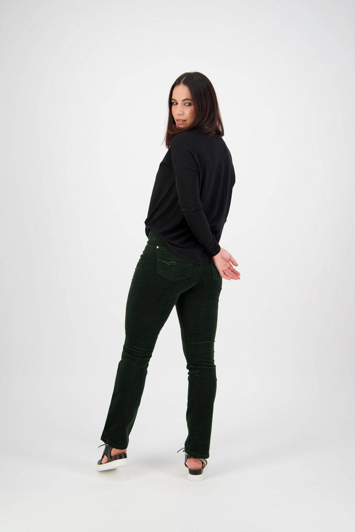 Vassalli -  Arch Cord Pant - Forest - 5911M