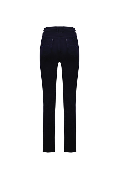 Vassalli - Jean Style Straight Leg Cord Pant - Midnight