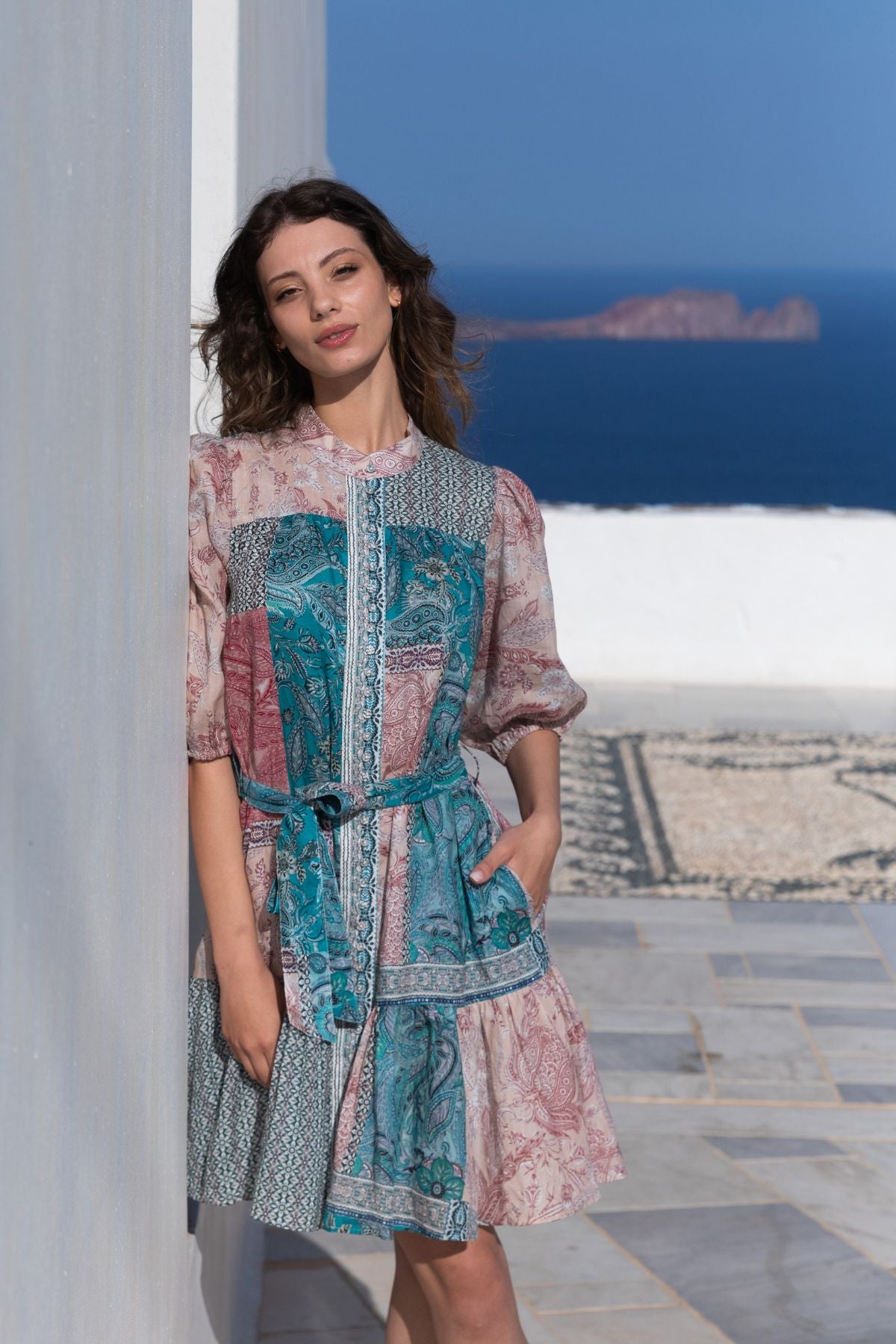 Kachel - Holly Dress - Paisley