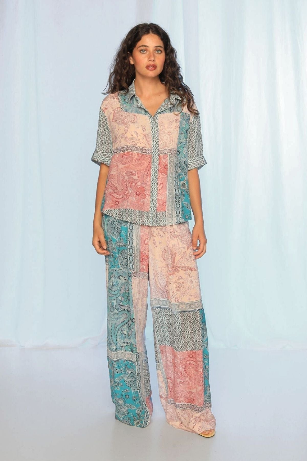 Kachel -  Monica Shirt - Paisley