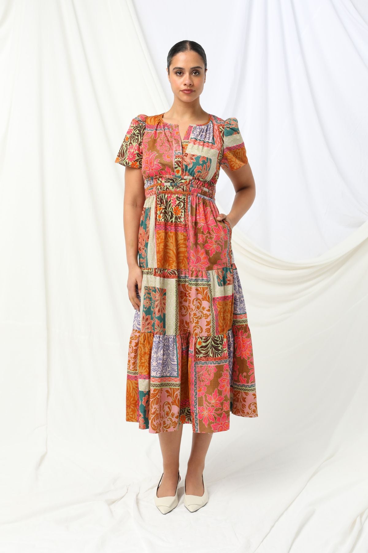 Kachel - Charlie Maxi Dress - Multi