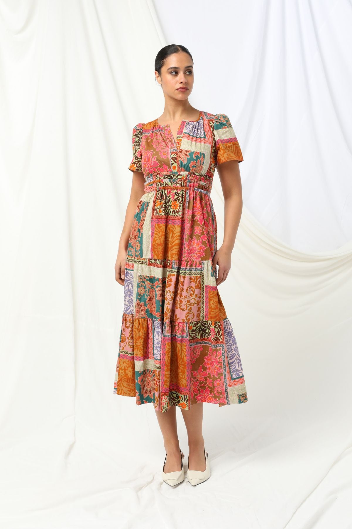 Kachel - Charlie Maxi Dress - Multi