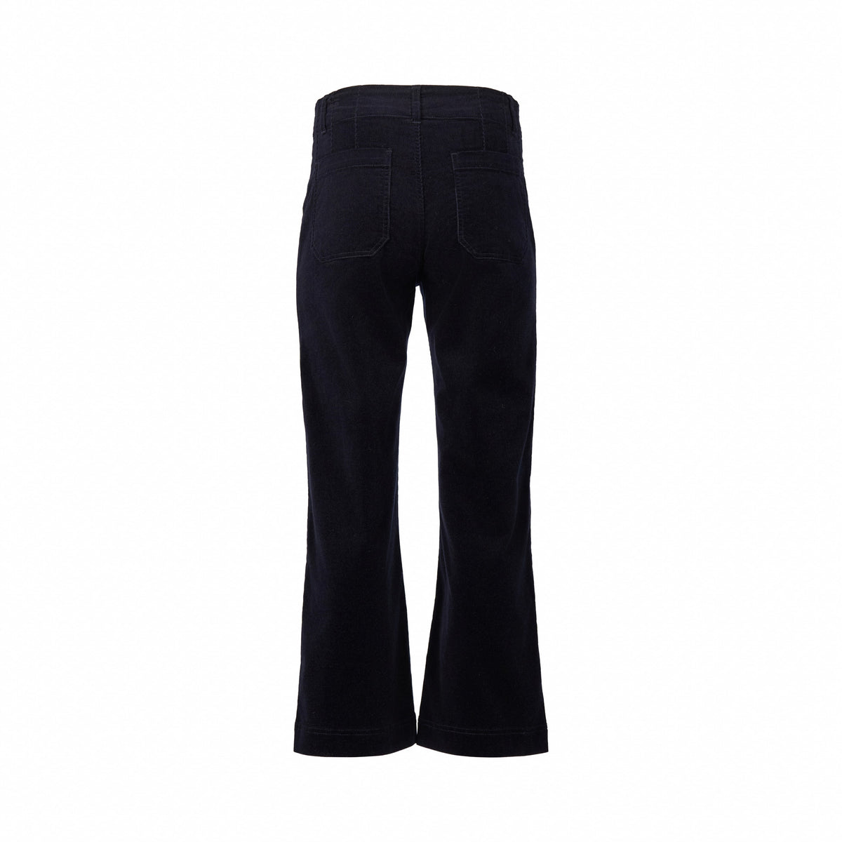 Vassalli -  Wide Leg Ankle Grazer Pant - Midnight