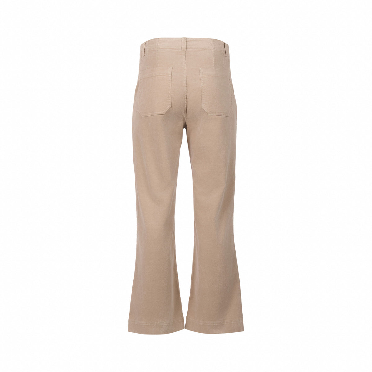 Vassalli -  Wide Leg Ankle Grazer Pant - Oat