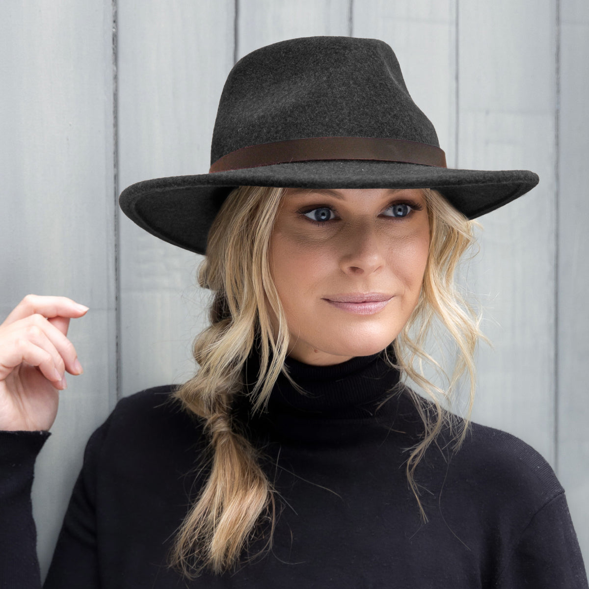 Billie Fedora - Mix Black - RW170