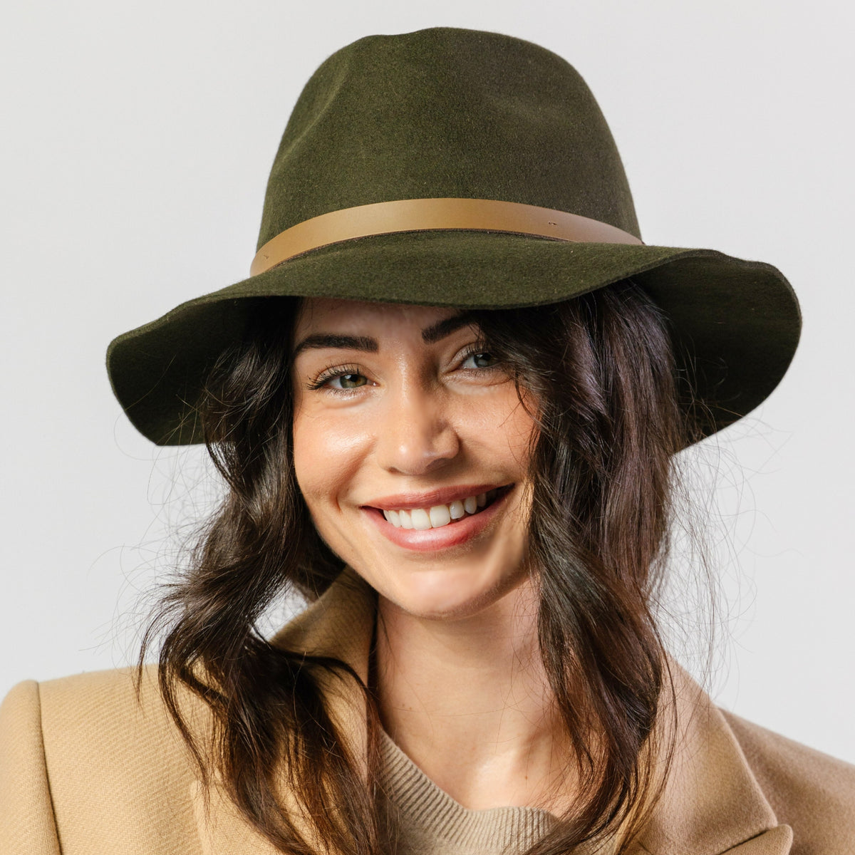 Thredbo Fedora - Dark Khaki