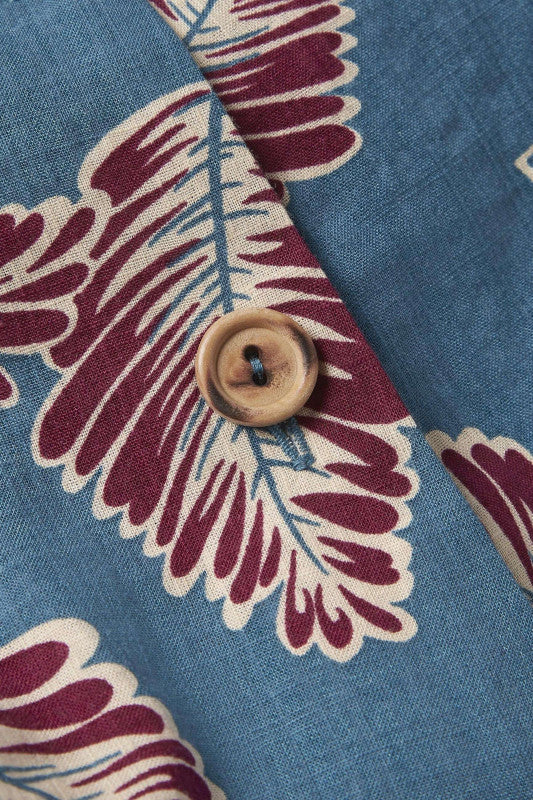 King Louie - Irene Dress - Dominica Orient Blue