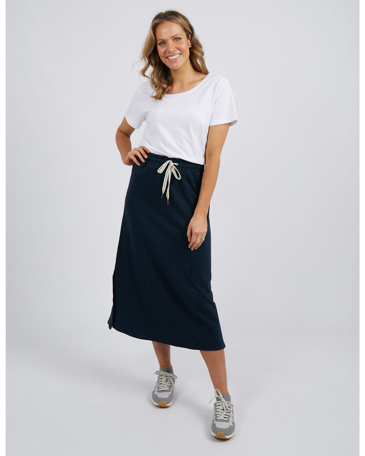 Elm - Travel Skirt - Navy