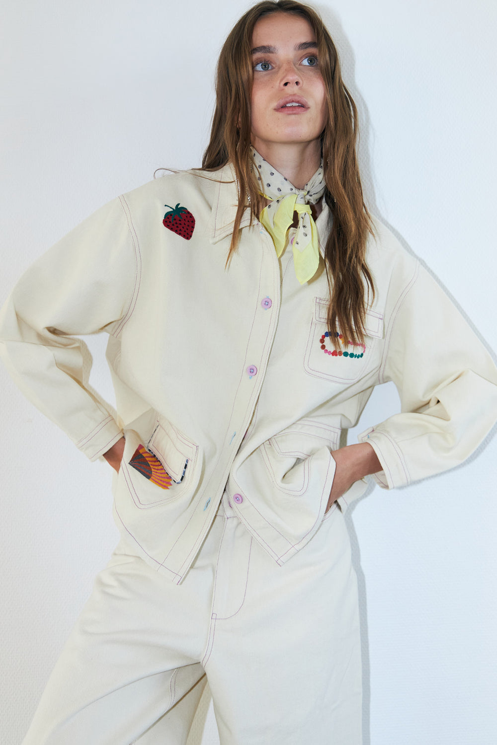Lollys Laundry - AprilLL Jacket - Creme