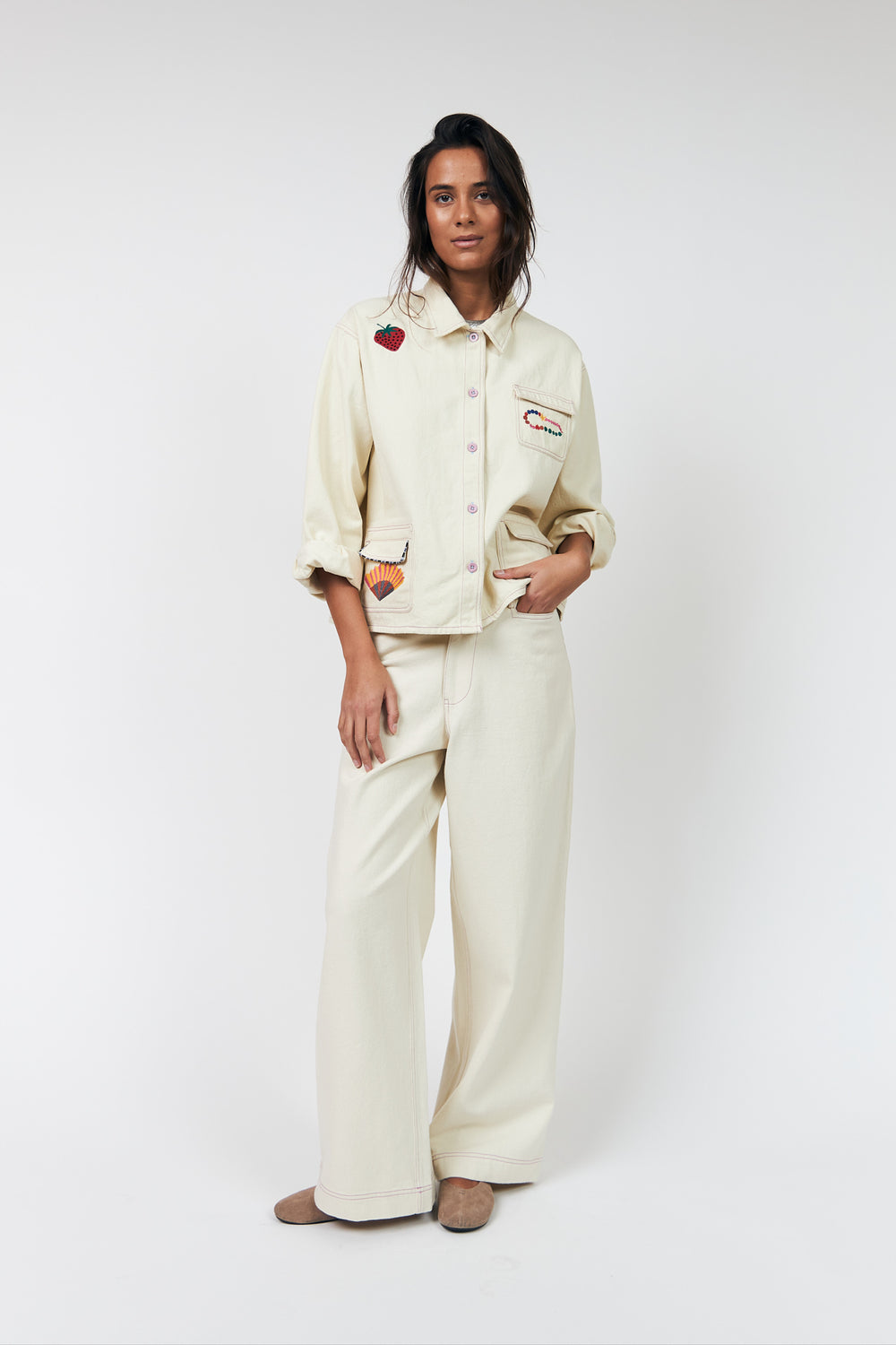Lollys Laundry - AprilLL Jacket - Creme
