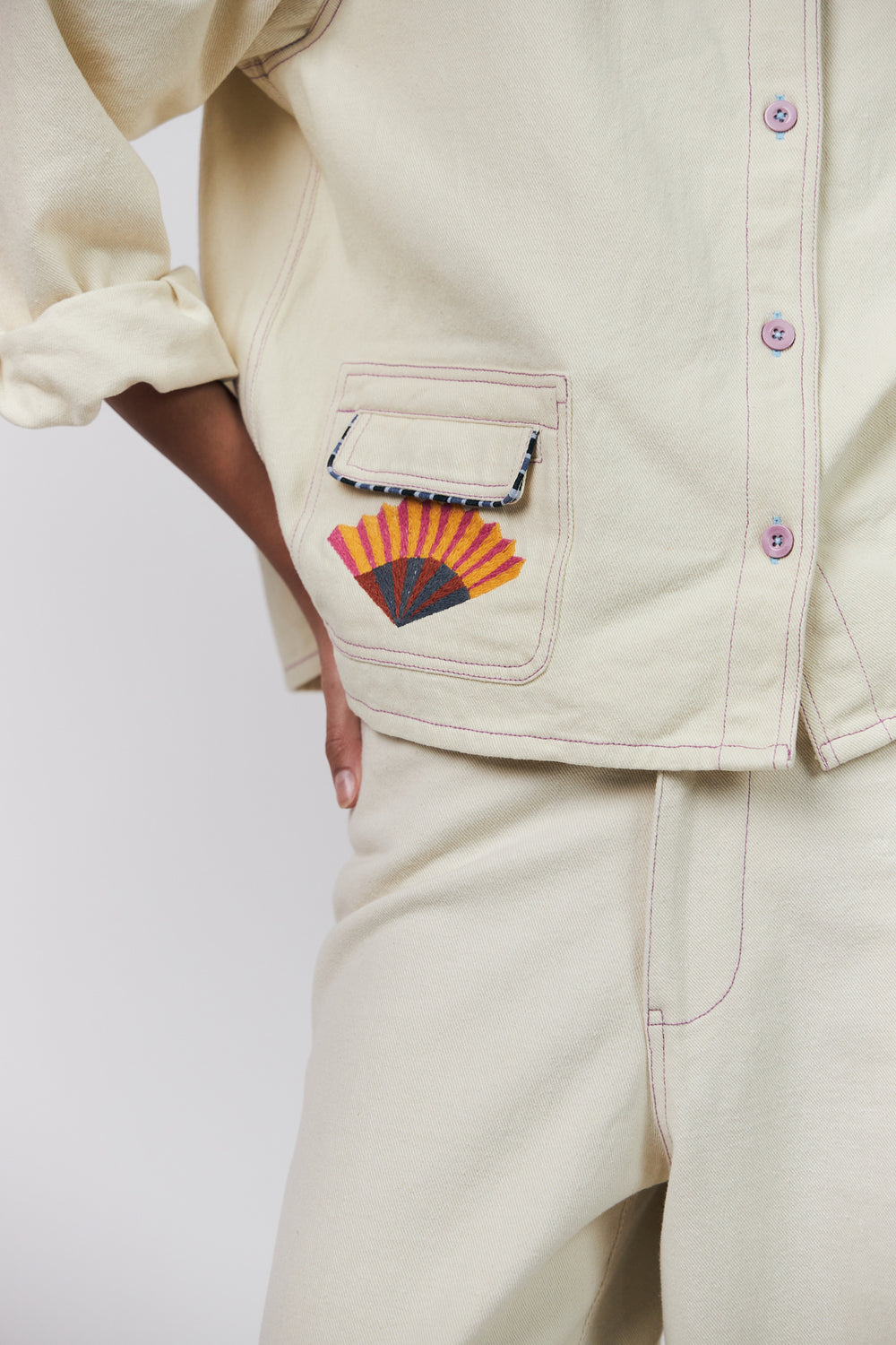 Lollys Laundry - AprilLL Jacket - Creme