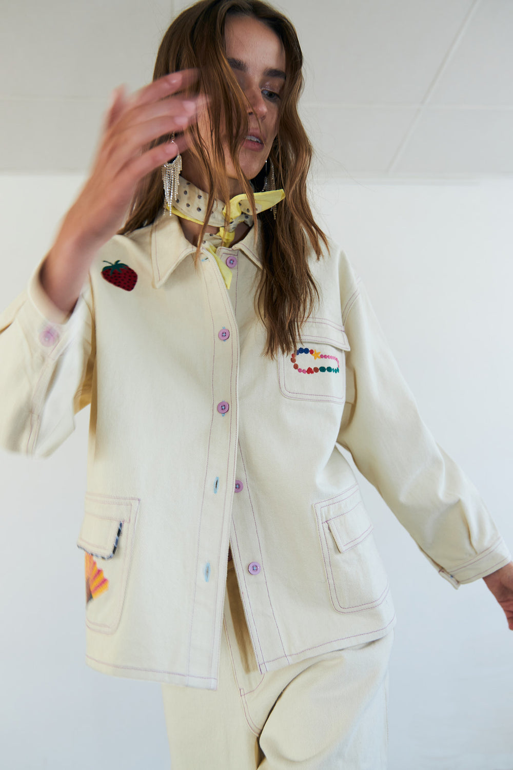 Lollys Laundry - AprilLL Jacket - Creme
