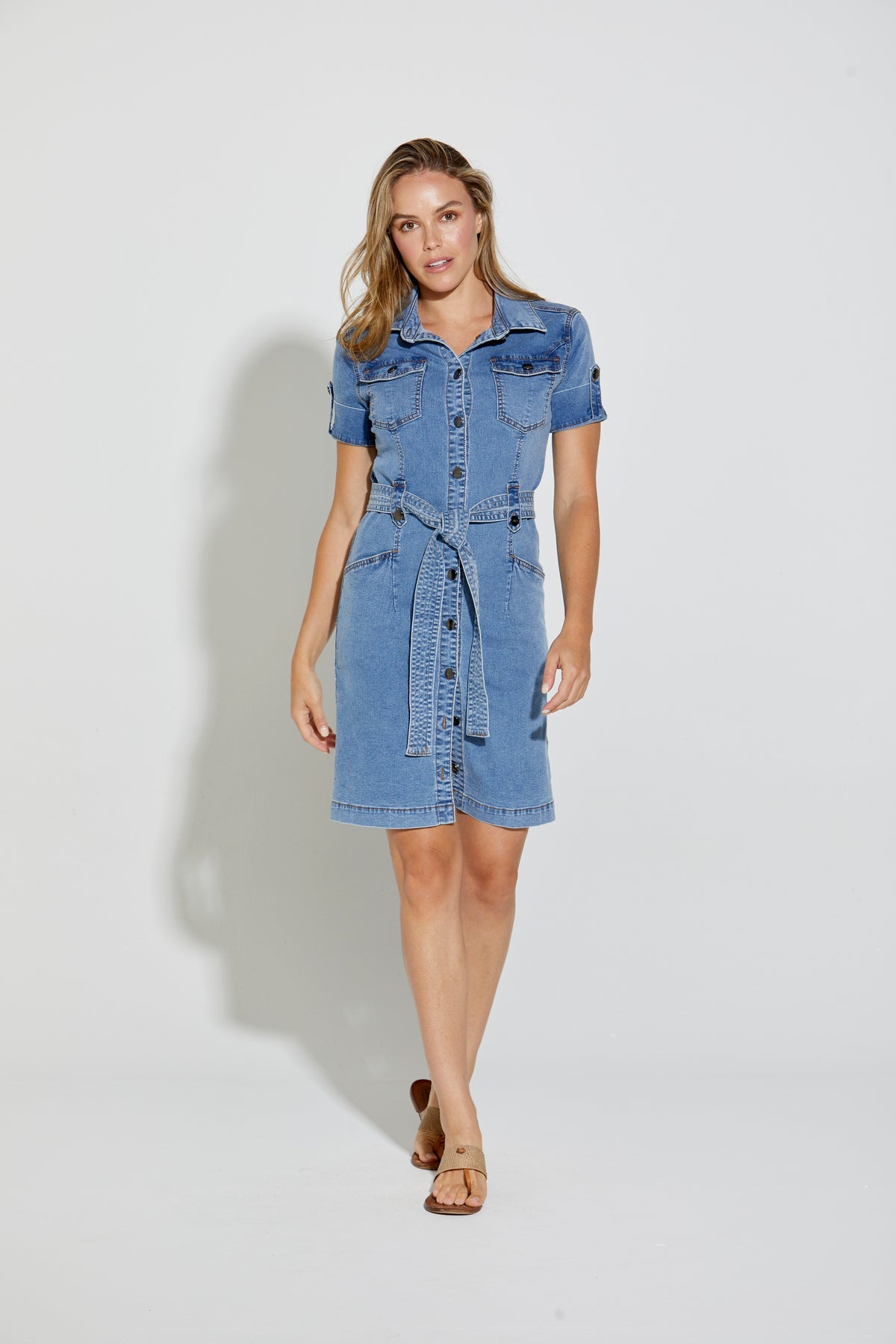 New London Jeans  - Argyll Denim Dress