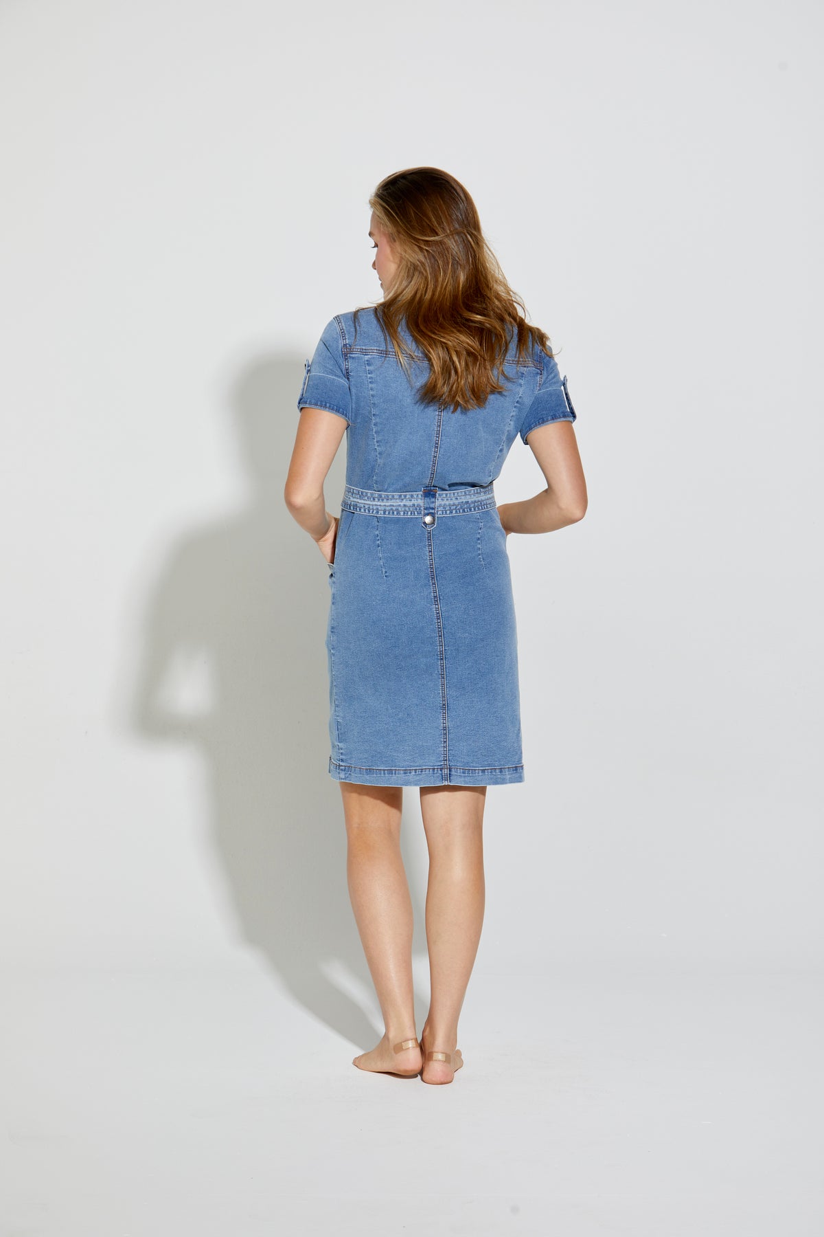 New London Jeans  - Argyll Denim Dress