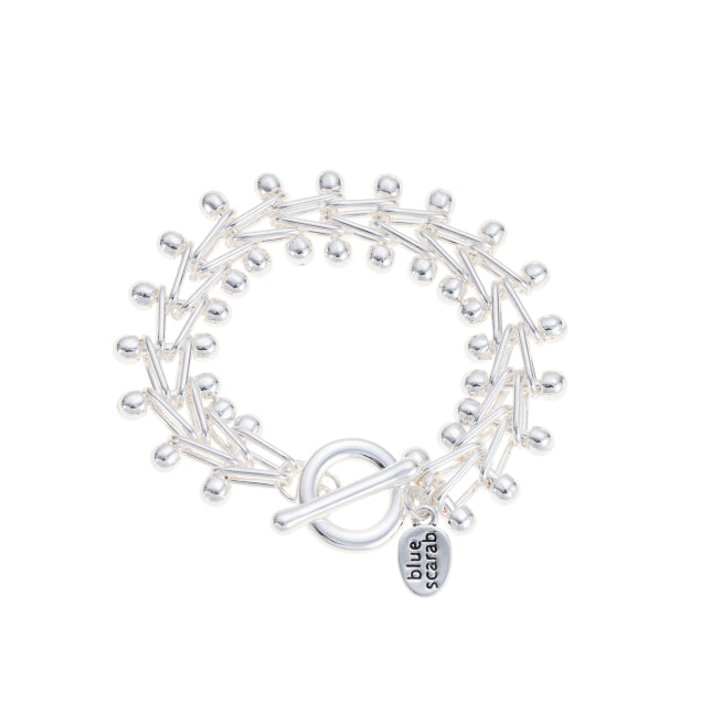 LOTUS Chain Bracelet - Silver