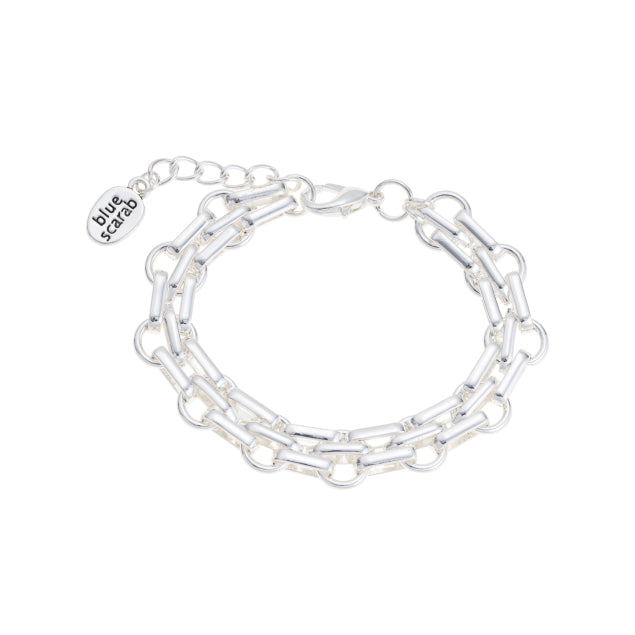LOTUS Loop Chain Bracelet - Silver