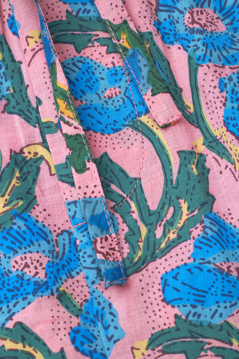 Lollys -  BillLL Pant - Pink Blue Floral