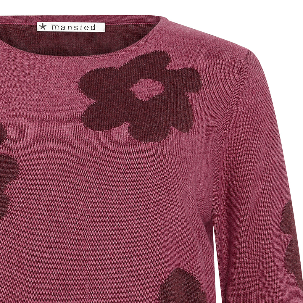 Mansted - Bliss Eco Bloom Crew - Soft Pink