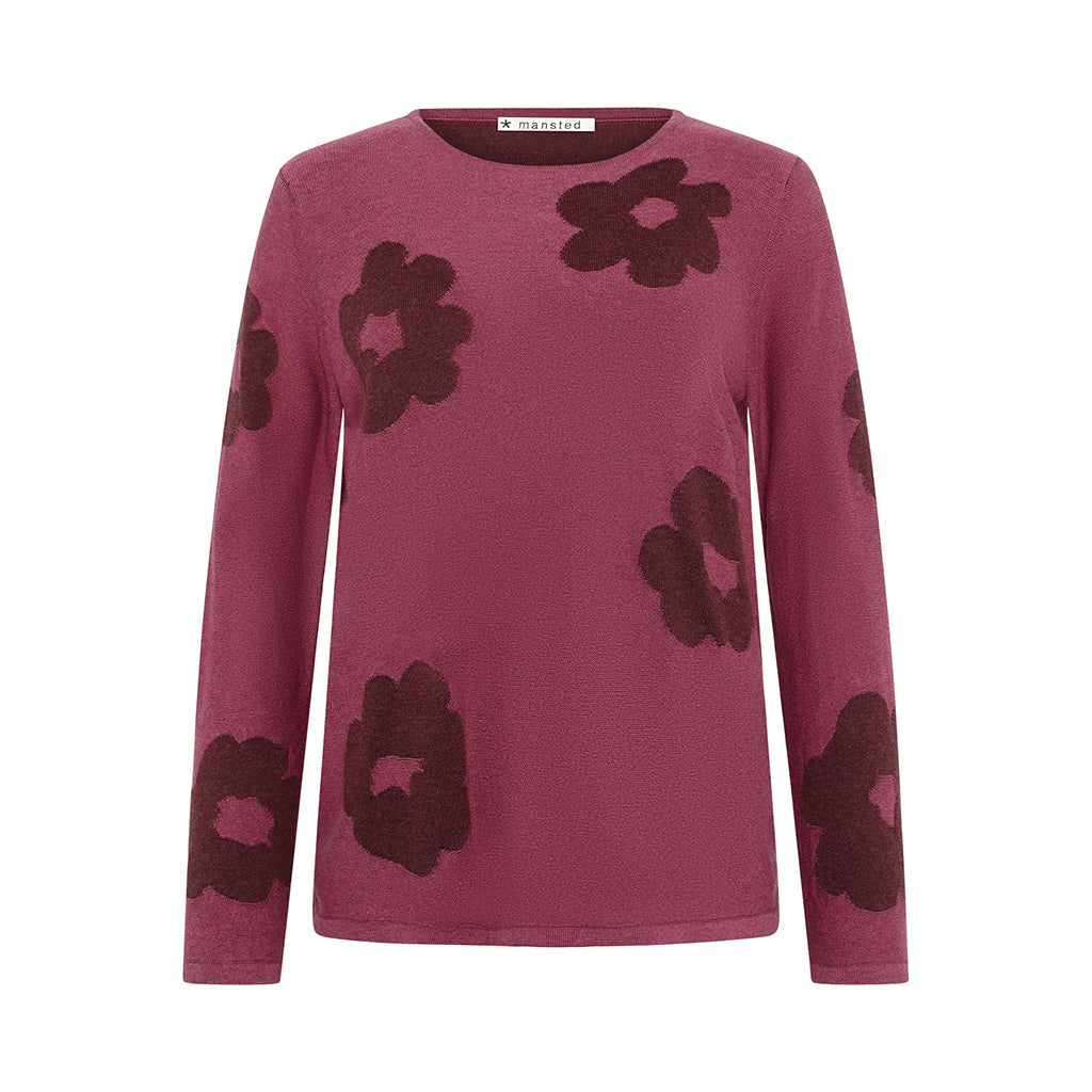 Mansted - Bliss Eco Bloom Crew - Soft Pink