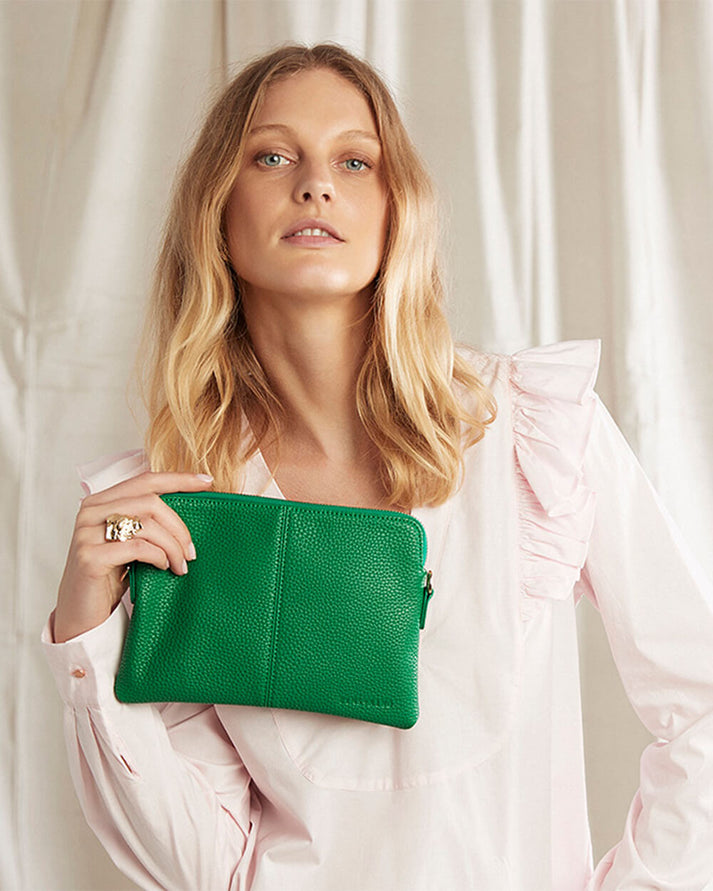 Elms &amp; King - Bowery Wallet - Green