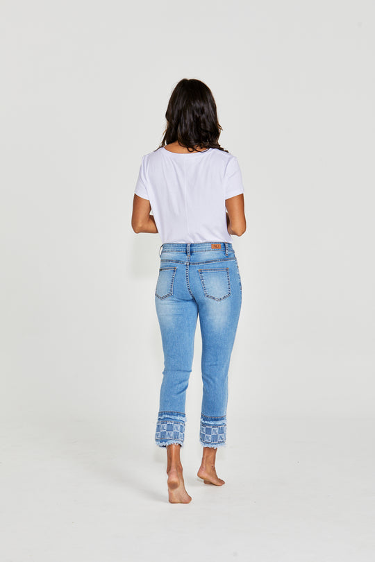 New London Jeans  - Camden - Logo Trim