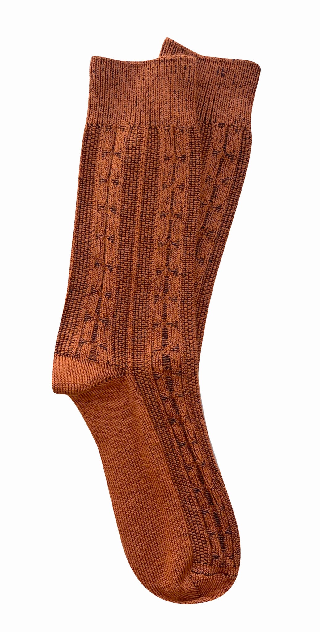 Tightology – ChunkyCable Merino Wool Socks  - Paprika