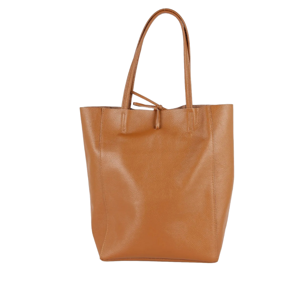 Maison Fanli - Leather Tote - Camel