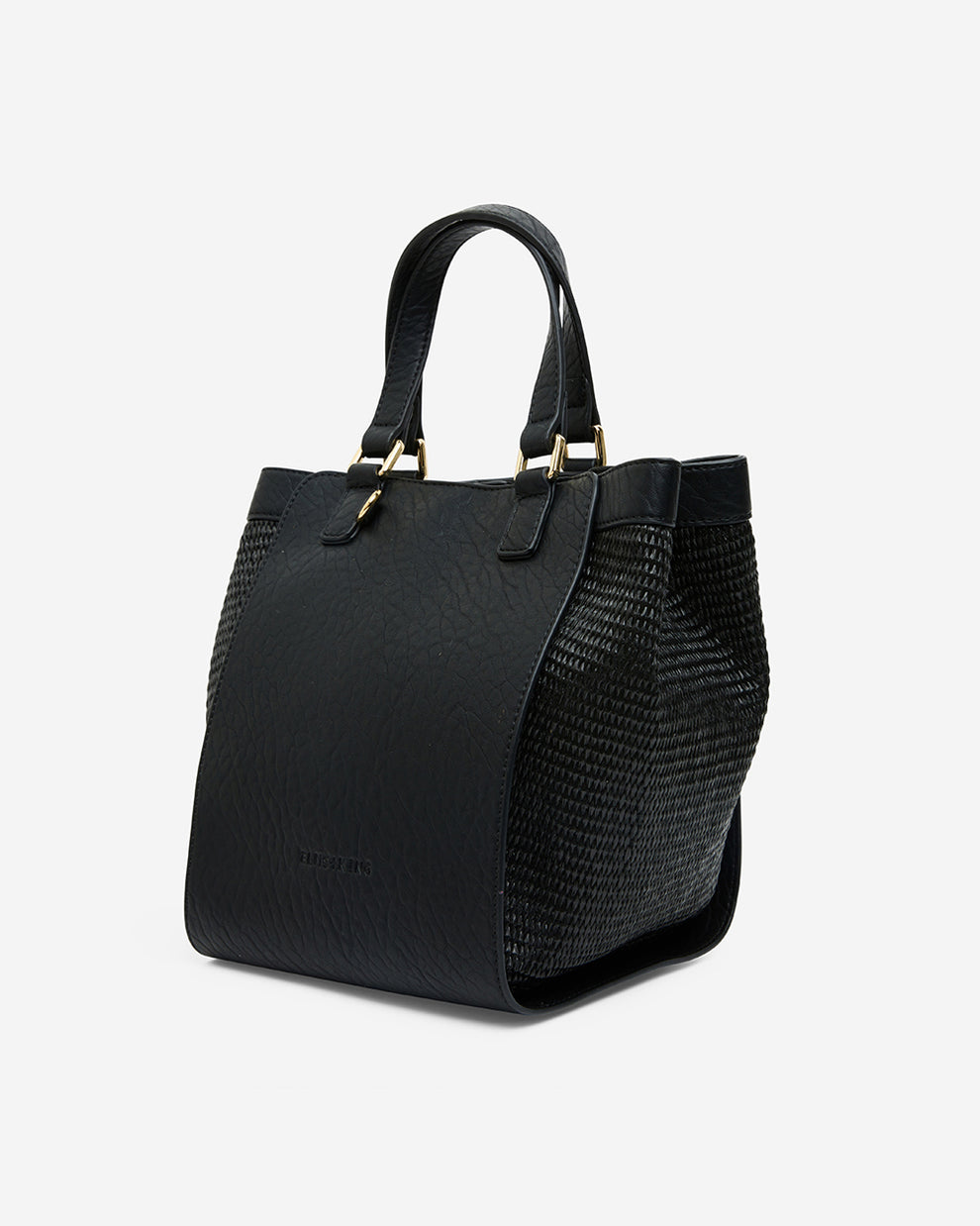 Elms &amp; King - Carnegie Tote - Black Weave