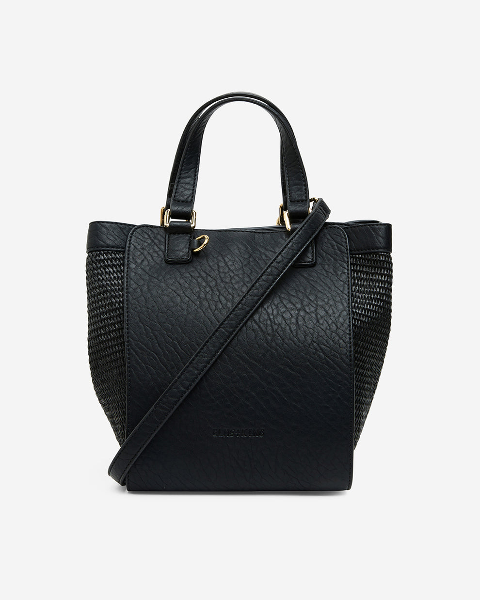 Elms &amp; King - Carnegie Tote - Black Weave