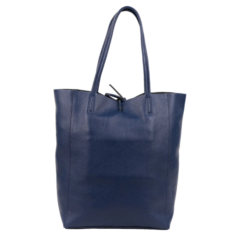 Maison Fanli - Leather Tote - Navy