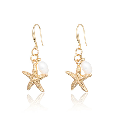 LOTUS Earring - Starfish Gold