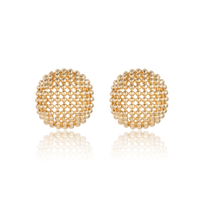 LOTUS - Sphere Studs in Gold