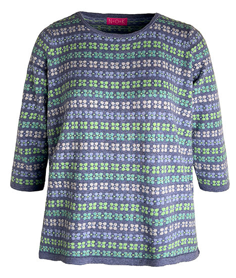 NOK - Ella Cotton Top - Soft Blue