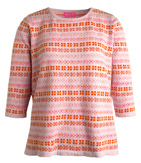 NOK - Ella Cotton Top - Cold Rose