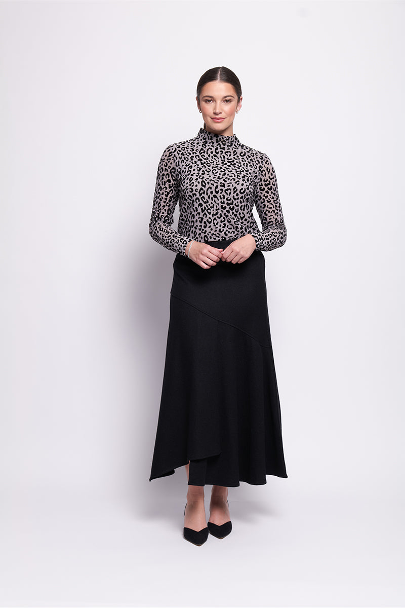 Foil  - Wool the World Skirt - Black