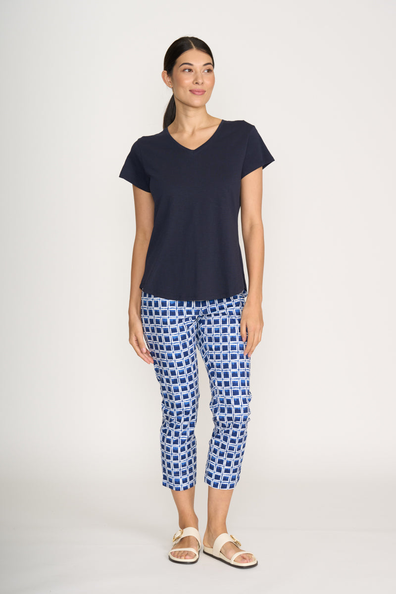 Foil - Fuss Free 7/8 Taper Pant - Code