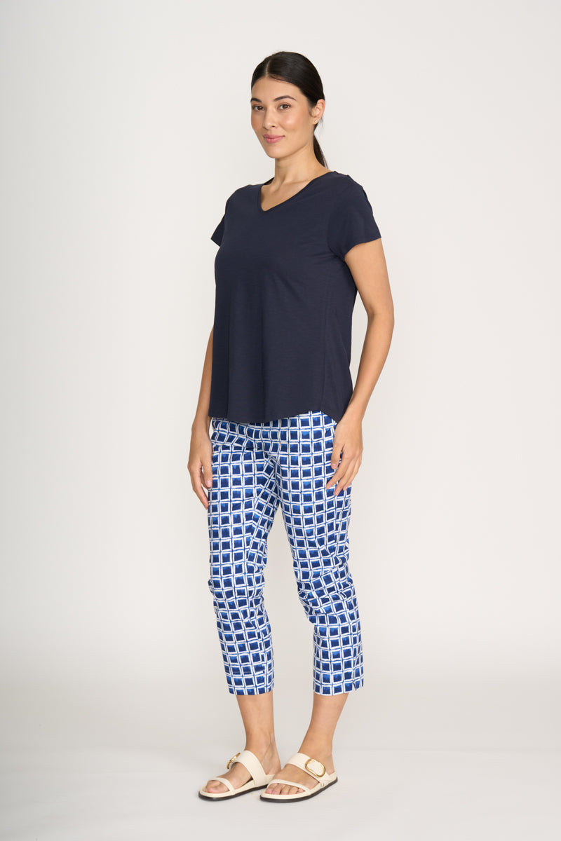 Foil - Fuss Free 7/8 Taper Pant - Code