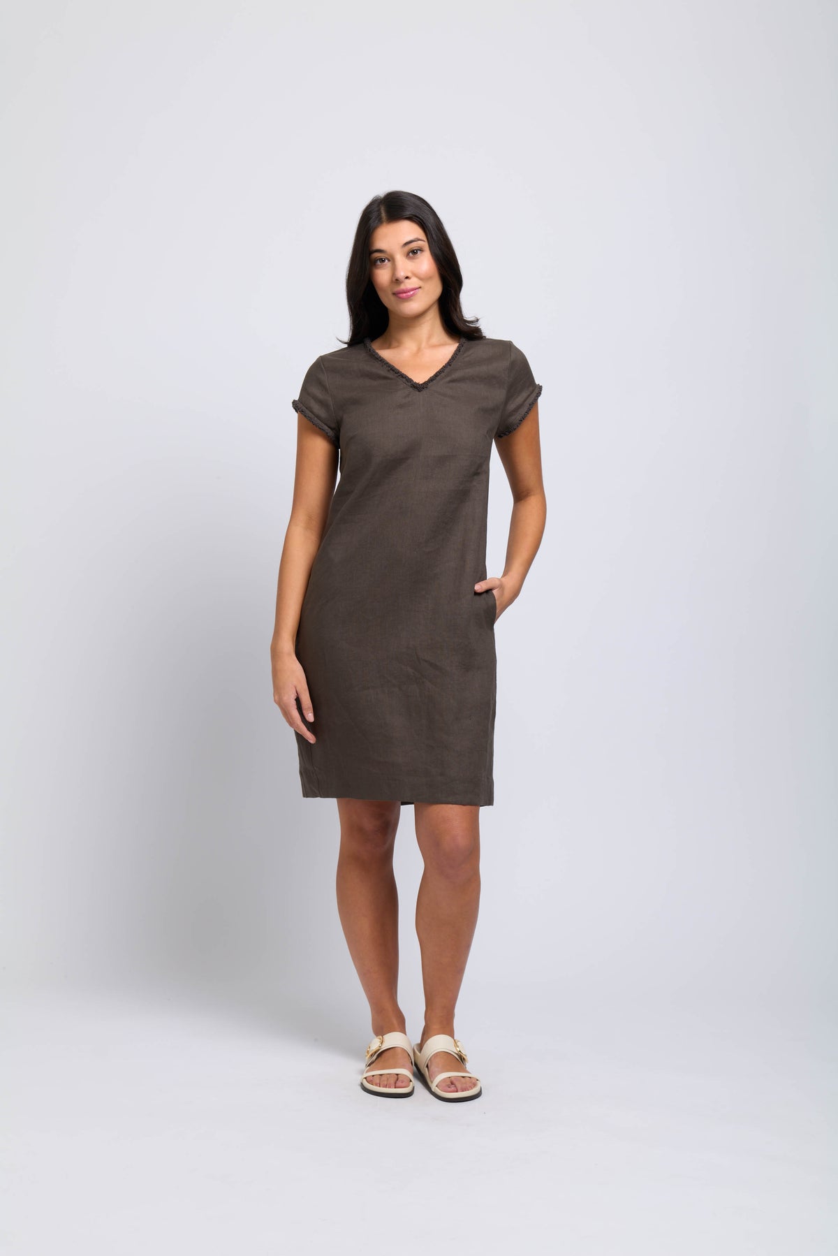 FOIL - Fringe Festival Dress - Khaki