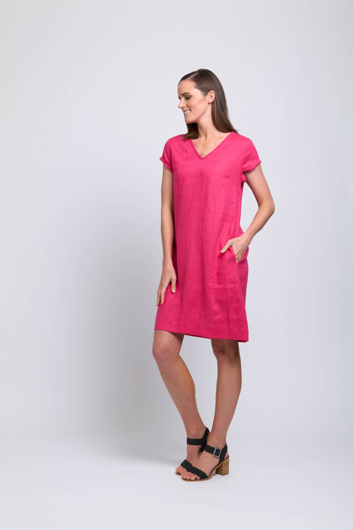 FOIL - Fringe Festival Dress - Pink Flash