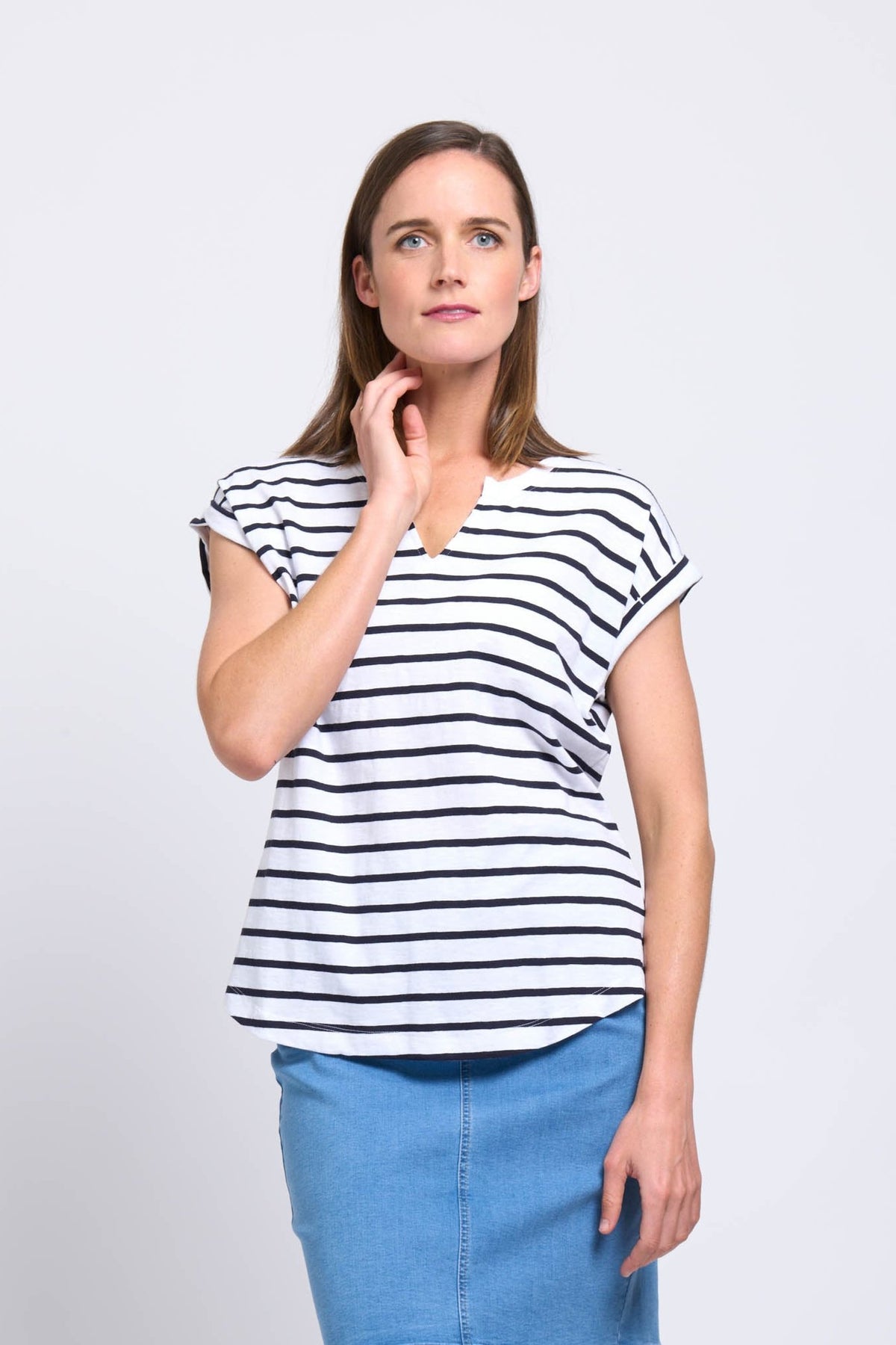 Foil  - Roll Play Tee - Breton Stripe