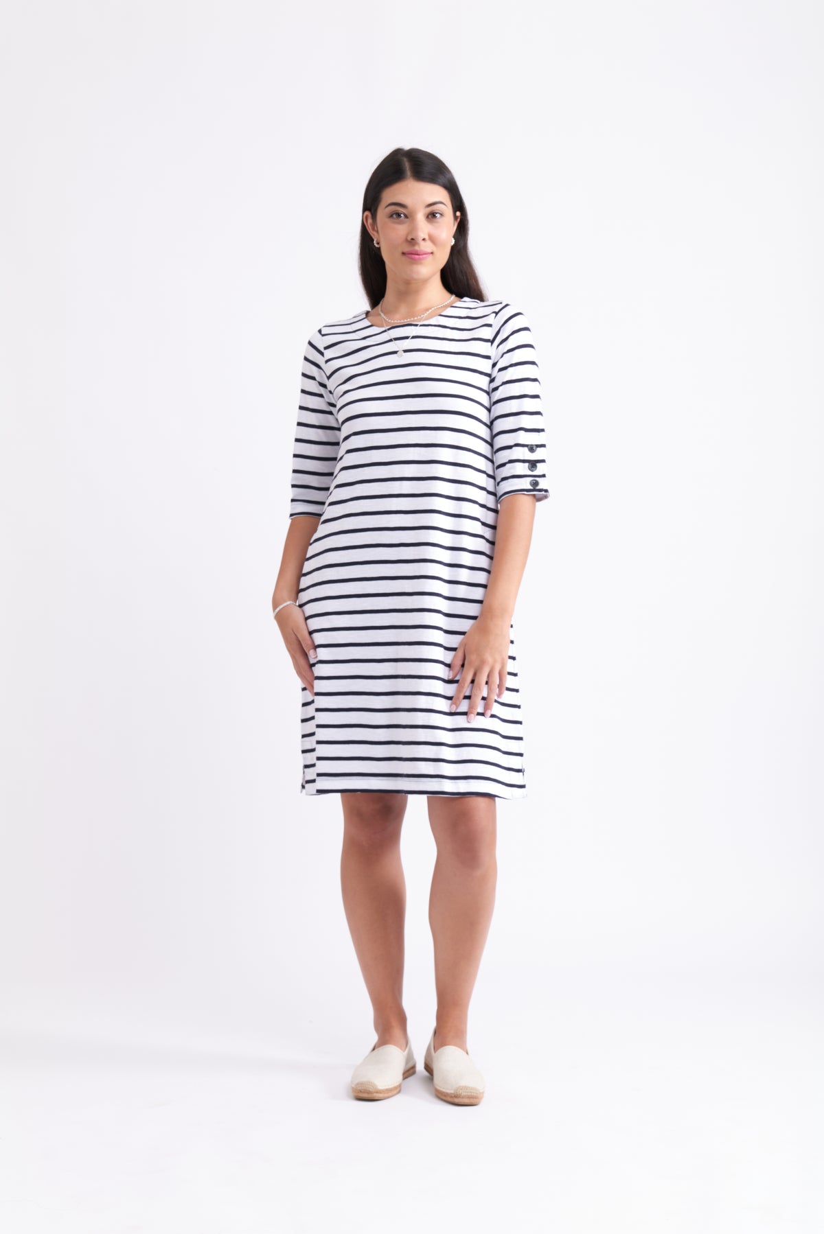 Foil - Oh Buoy Dress - Breton Stripe