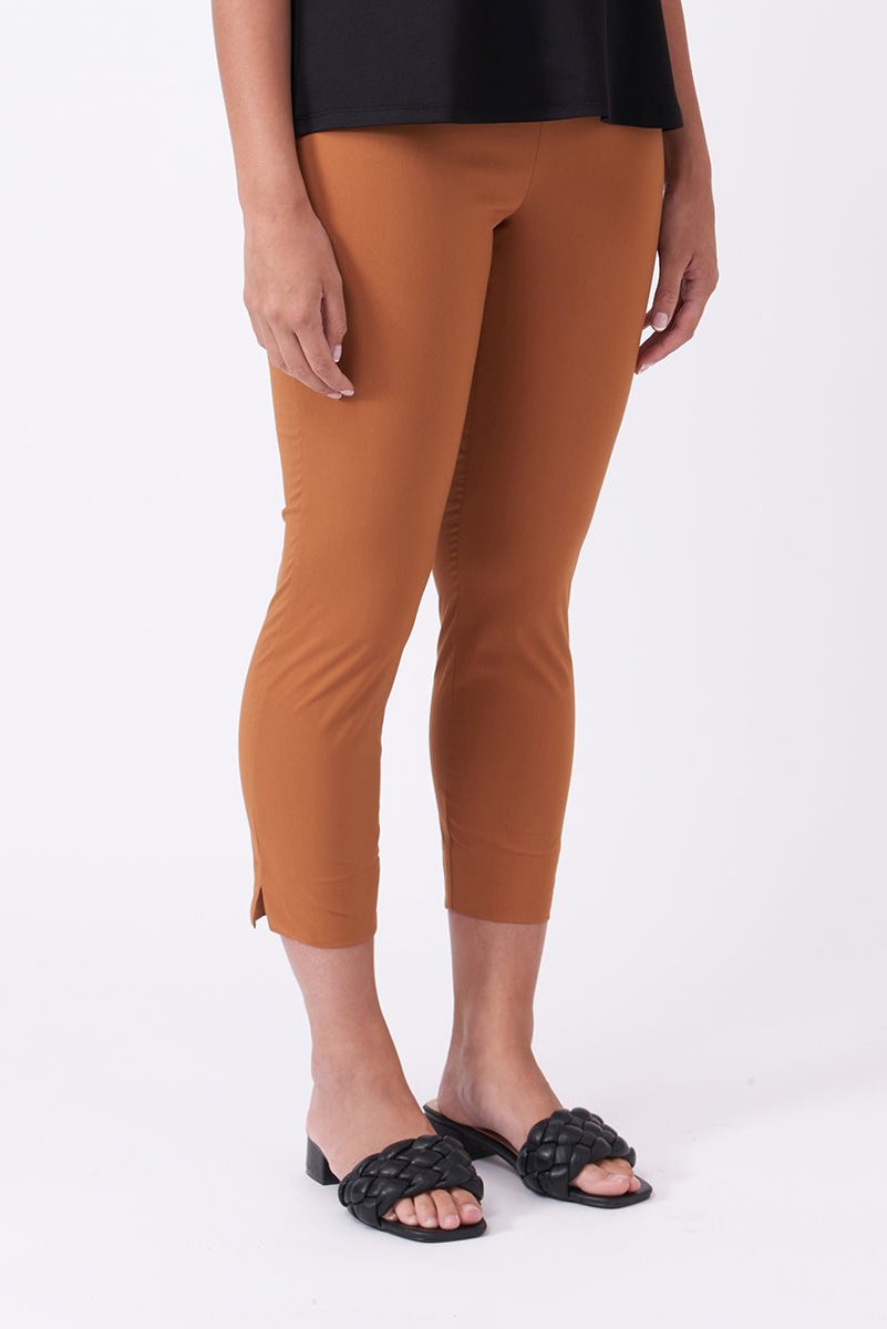 Foil - Fuss Free 7/8 Taper Pant - Ginger Snap